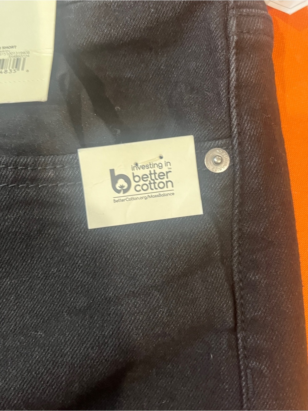 No Boundaries Black Denim Jean Shorts - Picture 3 of 10